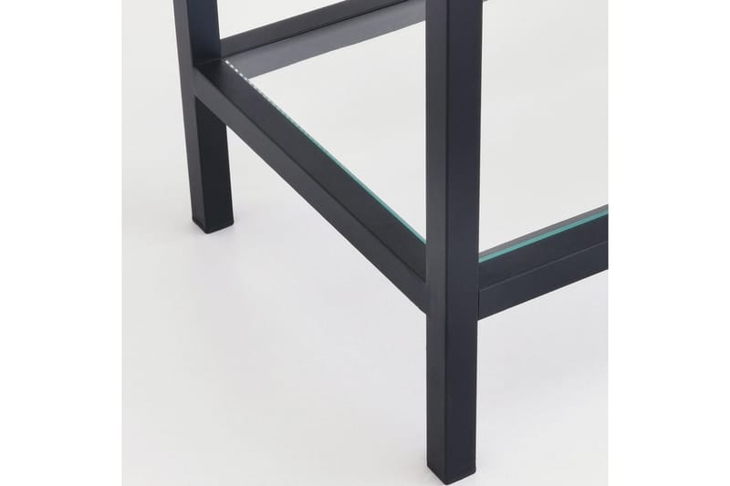 Jorrel Bokhylle 165x80 cm - Svart - Oppbevaring - Hylle - Bokhylle