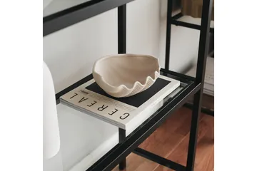 Jorrel Bokhylle 165x80 cm - Svart - Oppbevaring - Hylle - Bokhylle