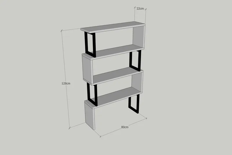 Kalune Bokhylle - Oppbevaring - Hylle - Bokhylle