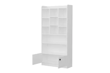 Kashiwa Bokhylle 90x30 cm Hvit - Hanah Home - Oppbevaring - Hylle - Bokhylle