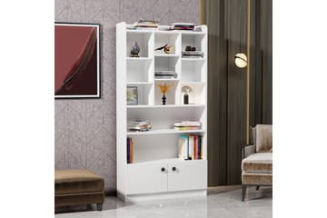 Kashiwa Bokhylle 90x30 cm Hvit - Hanah Home - Oppbevaring - Hylle - Bokhylle