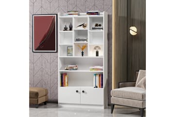 Kashiwa Bokhylle 90x30 cm Hvit - Hanah Home - Oppbevaring - Hylle - Bokhylle