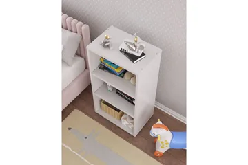 Bokhylle Katsuyuki Hvit - Hvit - Oppbevaring - Hylle - Bokhylle