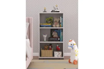 Bokhylle Katsuyuki Hvit - Hvit - Oppbevaring - Hylle - Bokhylle