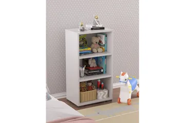 Bokhylle Katsuyuki Hvit - Hvit - Oppbevaring - Hylle - Bokhylle