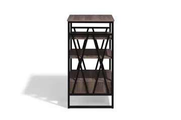 Keene Bokhylle 56 cm i Mørkt Tre - Brun - Oppbevaring - Hylle - Bokhylle