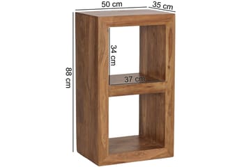 Kintillo Bokhylle 50 cm i Valnøtt - Brun - Oppbevaring - Hylle - Bokhylle