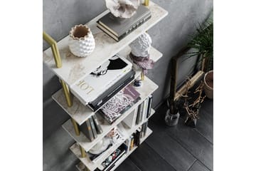 Konsterud Bokhylle - Guld - Oppbevaring - Hylle - Stigehylle & trappehylle