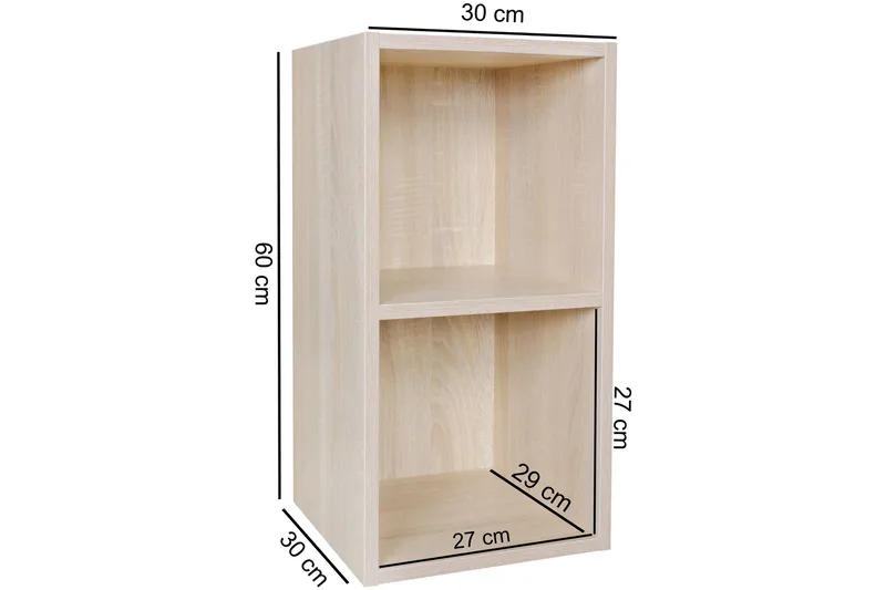 Langriville Bokhylle - Oppbevaring - Hylle - Bokhylle