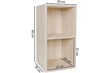 Langriville Bokhylle - Oppbevaring - Hylle - Bokhylle