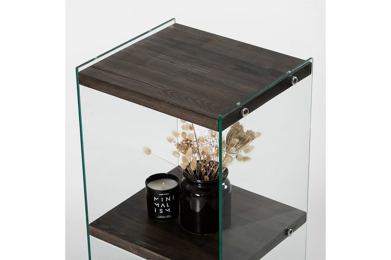 Lepinas Bokhylle 40 cm - Antrasitt - Oppbevaring - Hylle - Bokhylle