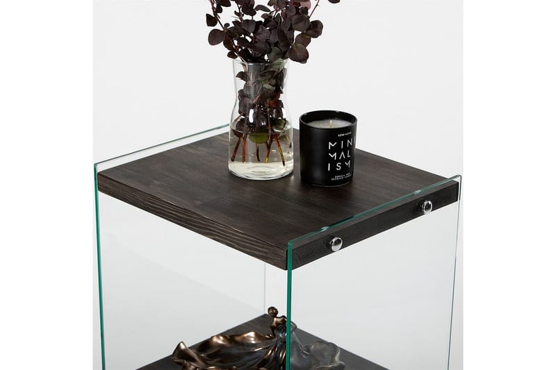 Lepinas Bokhylle 40 cm - Antrasitt - Oppbevaring - Hylle - Bokhylle