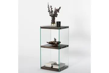 Lepinas Bokhylle 40 cm - Antrasitt - Oppbevaring - Hylle - Bokhylle