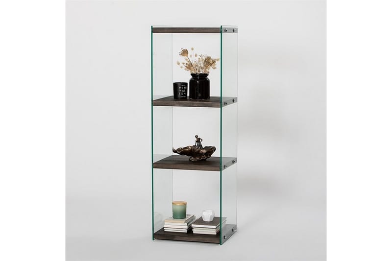 Lepinas Bokhylle 40 cm - Antrasitt - Oppbevaring - Hylle - Bokhylle