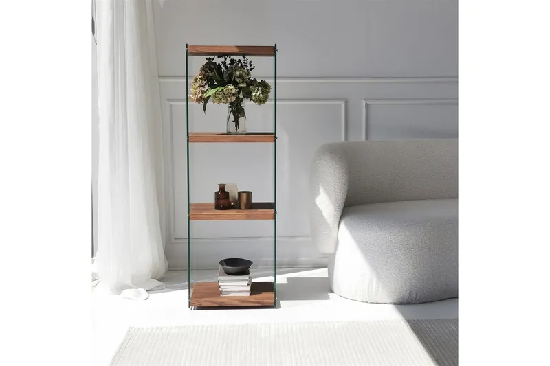 Lepinas Bokhylle 40 cm - Naturell - Oppbevaring - Hylle - Bokhylle