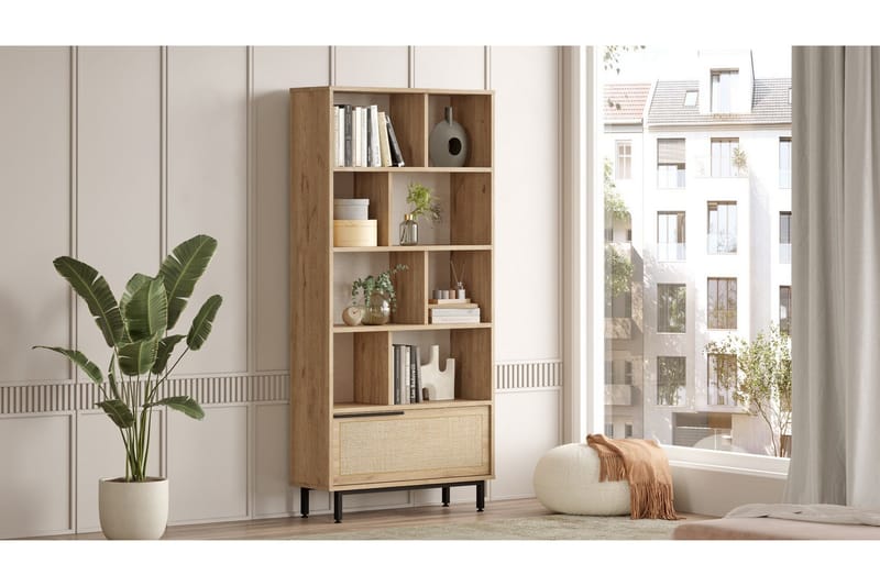 Liyakat Bokhylle 83,9 cm, Eik