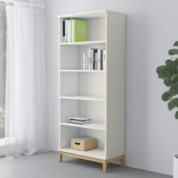 Bokhylle Loft24 Pelle Hvit/Wotan-eik - Hvit/Wotan-eik - Oppbevaring - Hylle - Bokhylle