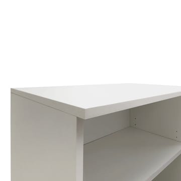 Bokhylle Loft24 Pelle Hvit/Wotan-eik - Hvit/Wotan-eik - Oppbevaring - Hylle - Bokhylle