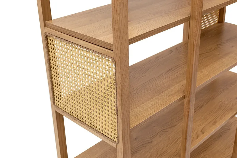 Makwana Bokhylle 120 cm - Naturell - Oppbevaring - Hylle - Bokhylle