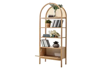 Makwana Bokhylle 75 cm - Naturell - Oppbevaring - Hylle - Bokhylle