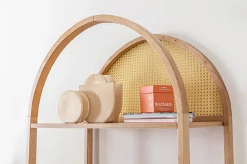 Makwana Bokhylle 75 cm - Naturell - Oppbevaring - Hylle - Bokhylle