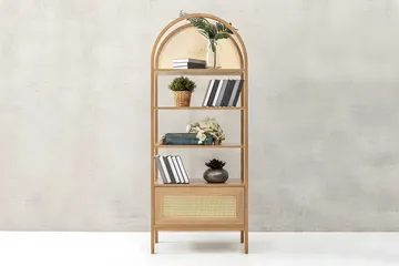 Makwana Bokhylle 75 cm - Naturell - Oppbevaring - Hylle - Bokhylle