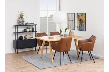 Mehoopany Bokhylle 113,8 cm - Sort - Oppbevaring - Hylle - Bokhylle