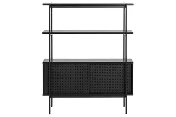 Mehoopany Bokhylle 113,8 cm - Sort - Oppbevaring - Hylle - Bokhylle