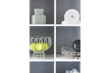 Milahn Bokhylle 108x29 cm - Hvit - Oppbevaring - Hylle - Bokhylle