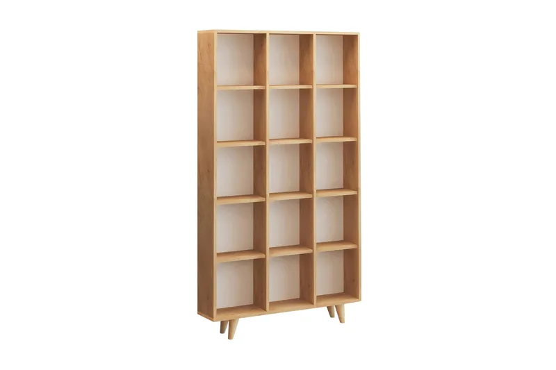 Mod Bokhylle 100 cm i Eik, Brun