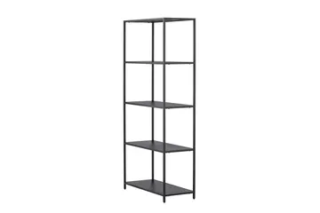 Montevideo bokhylle 70x30 cm svart - Oppbevaring - Hylle - Bokhylle