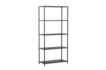 Montevideo bokhylle 70x30 cm svart - Oppbevaring - Hylle - Bokhylle