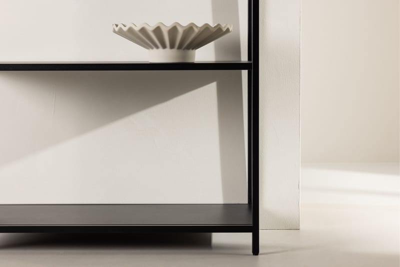 Montevideo bokhylle 70x30 cm svart - Oppbevaring - Hylle - Bokhylle