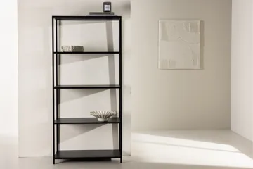 Montevideo bokhylle 70x30 cm svart - Oppbevaring - Hylle - Bokhylle
