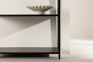Montevideo Svart Bokhylle 70 cm i Metall - Svart - Oppbevaring - Hylle - Bokhylle