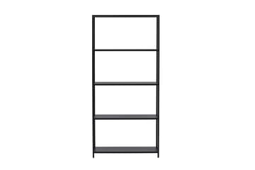 Montevideo Svart Bokhylle 70 cm i Metall - Svart - Oppbevaring - Hylle - Bokhylle