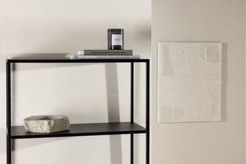 Montevideo Svart Bokhylle 70 cm i Metall - Svart - Oppbevaring - Hylle - Bokhylle