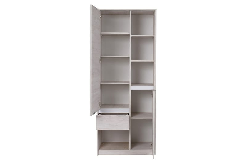 Najera Bokhylle 80 cm - Svart/Tre - Oppbevaring - Hylle - Bokhylle