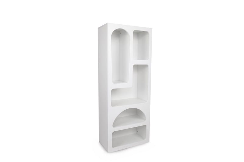 Najrana Bokhylle 60 cm i Malt Tre - Hvit - Oppbevaring - Hylle - Bokhylle
