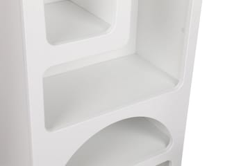Najrana Bokhylle 60 cm i Malt Tre - Hvit - Oppbevaring - Hylle - Bokhylle