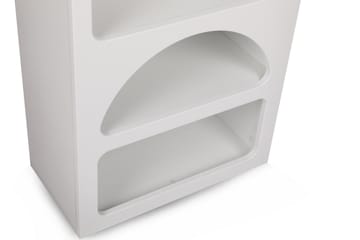 Najrana Bokhylle 60 cm i Malt Tre - Hvit - Oppbevaring - Hylle - Bokhylle