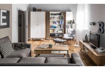 Nature Bokhylle Hvit / Nature - VOX - Oppbevaring - Hylle - Bokhylle