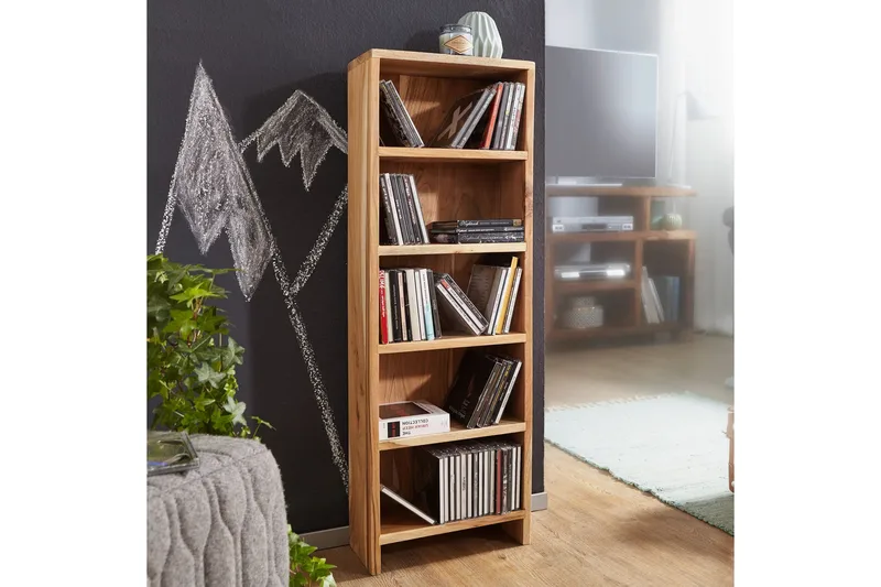 Nelrose Bokhylle 30x17 cm - Brun - Oppbevaring - Hylle - Bokhylle