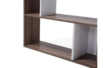 Orilla Bokhylle 83 cm i Valnøtt - Brun - Oppbevaring - Hylle - Bokhylle