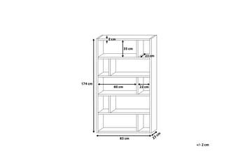Orilla Hylle 83 cm - Tre / Natur - Oppbevaring - Hylle - Bokhylle