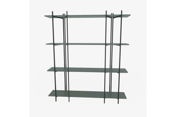 Painesville Bokhylle 160 cm - Svart/Green - Oppbevaring - Hylle - Bokhylle