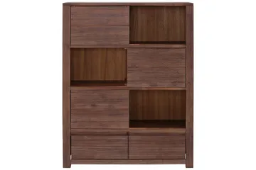 Paulina Bokhylle 100 cm - Akasie/Brun - Oppbevaring - Hylle - Bokhylle