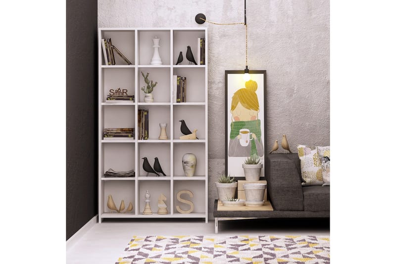 Puntoz Bokhylle Høy - Oppbevaring - Hylle - Bokhylle