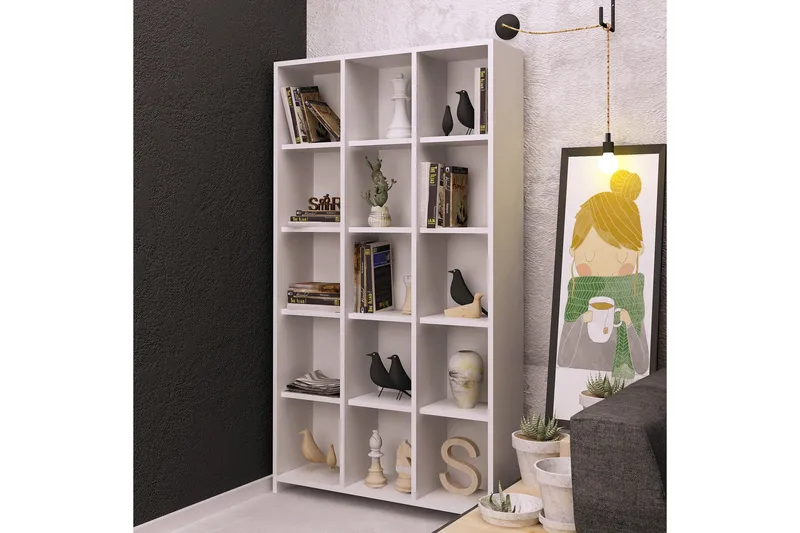 Puntoz Bokhylle Høy - Oppbevaring - Hylle - Bokhylle