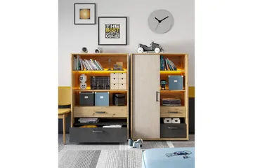 Rathmore Bokhylla 90x42 cm Black - Oppbevaring - Hylle - Bokhylle